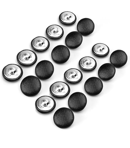 ぼたんページ Amazon.com: Set of 12 Wire Eye Back Upholstery Buttons Black